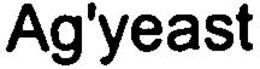 AG'YEAST trademark