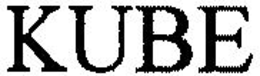 KUBE trademark