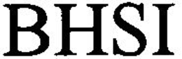 BHSI trademark