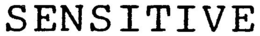 SENSITIVE trademark