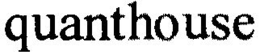 QUANTHOUSE trademark