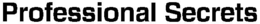 PROFESSIONAL SECRETS trademark