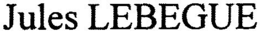 JULES LEBEGUE trademark