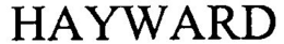 HAYWARD trademark