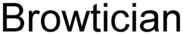 BROWTICIAN trademark
