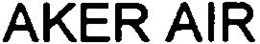 AKER AIR trademark
