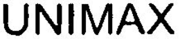 UNIMAX trademark
