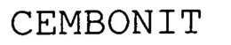 CEMBONIT trademark