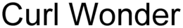 CURL WONDER trademark
