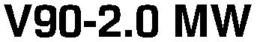 V90-2.0 MW trademark