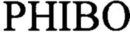 PHIBO trademark