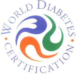 WORLD DIABETES CERTIFICATION trademark