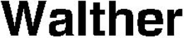 WALTHER trademark