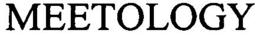 MEETOLOGY trademark