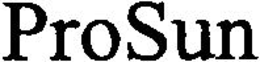PROSUN trademark