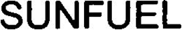 SUNFUEL trademark