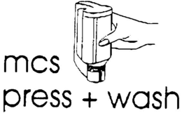 MCS PRESS + WASH trademark