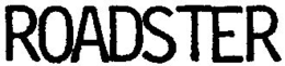 ROADSTER trademark