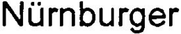 NÜRNBURGER trademark