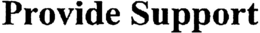 PROVIDE SUPPORT trademark
