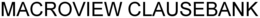 MACROVIEW CLAUSEBANK trademark