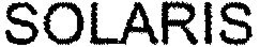SOLARIS trademark