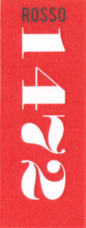 ROSSO 1472 trademark