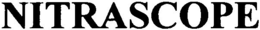 NITRASCOPE trademark