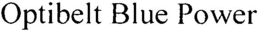 OPTIBELT BLUE POWER trademark