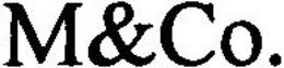 M&CO. trademark