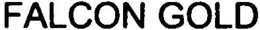 FALCON GOLD trademark