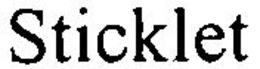 STICKLET trademark