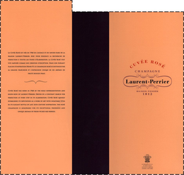 CUVÉE ROSÉ CHAMPAGNE LAURENT-PERRIER  MAISON FONDÉE 1812 BY APPOINTMENT TO H.R.H. THE PRINCE OF WALES PURVEYORS OF CHAMPAGNE CHAMPAGNE LAURENT-PERRIER LA CUVÉE ROSÉ EST NÉE EN 1968 DE L'AUDACE ET DU SAVOIR-FAIRE DE LA MAISON LAURENT-PERRIER. AVEC POUR EXIGENCE LA RECHERCHE DE PERFECTION A TOUTES LES ÉTAPES D'ÉLABORATION, LA CUVÉE ROSÉ S'EST VITE IMPOSÉE COMME UNE CRÉATION D'EXCEPTION. DANS SON ÉLÉGANT FLACON D'INSPIRATION HENRI IV, CE CHAMPAGNE ROSÉ SE DISTINGUE PAR SA GRANDE FRAICHEUR ET L'EXPRESSION UNIQUE DE SES AROMES DE FRUITS ROUGES FRAIS. CUVÉE ROSÉ WAS BORN IN 1968 OF THE BOLD EXPERIMENTATION AND KNOW-HOW OF LAURENT-PERRIER. DRIVEN BY A CONSTANT SEARCH FOR PERFECTION AT EVERY STEP IN ITS ELABORATION, CUVÉE ROSÉ QUICKLY ESTABLISHED ITS REPUTATION AS A WORK OF ART WITH INIMITABLE STYLE. IN ITS ELEGANT BOTTLE OF LATE 16TH CENTURY INSPIRATION, THIS ROSÉ CHAMPAGNE IS MEMORABLE FOR ITS EXCEPTIONAL FRESHNESS AND UNIQUE AROMAS OF FRESH-PICKED RED BERRIES. trademark