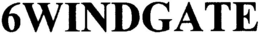 6WINDGATE trademark