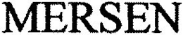 MERSEN trademark