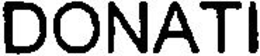 DONATI trademark