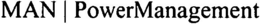 MAN | POWERMANAGEMENT trademark