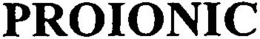 PROIONIC trademark