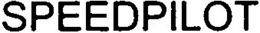 SPEEDPILOT trademark