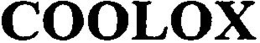 COOLOX trademark