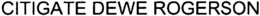 CITIGATE DEWE ROGERSON trademark