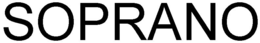 SOPRANO trademark