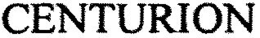 CENTURION trademark