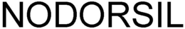 NODORSIL trademark
