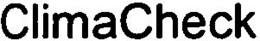 CLIMACHECK trademark