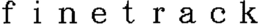 FINETRACK trademark
