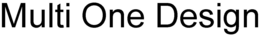 MULTI ONE DESIGN trademark