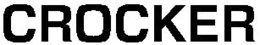 CROCKER trademark