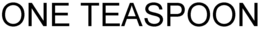 ONE TEASPOON trademark