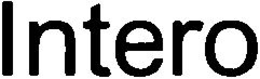 INTERO trademark